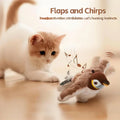 Oiseau interactif catnip jouet chat USB