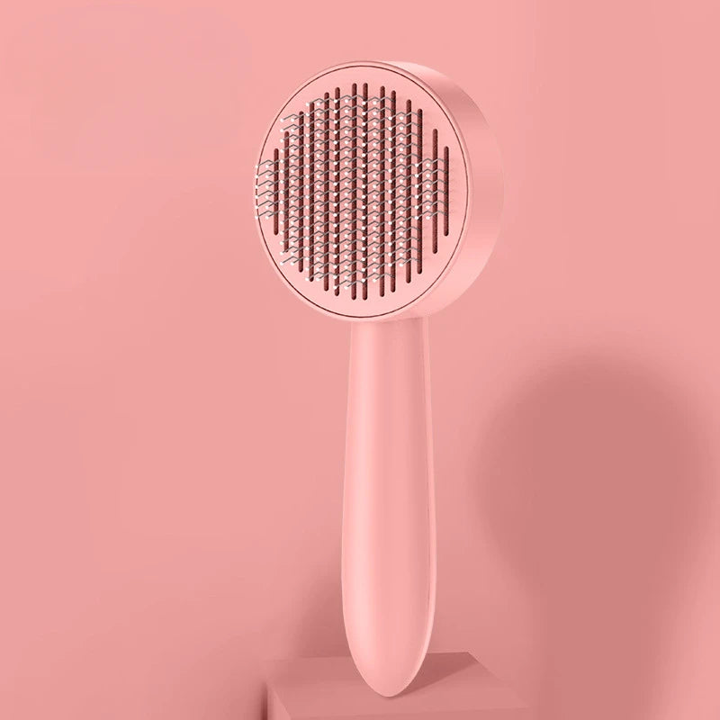 Brosse Autonettoyante 1 Clic — Chien & Chat